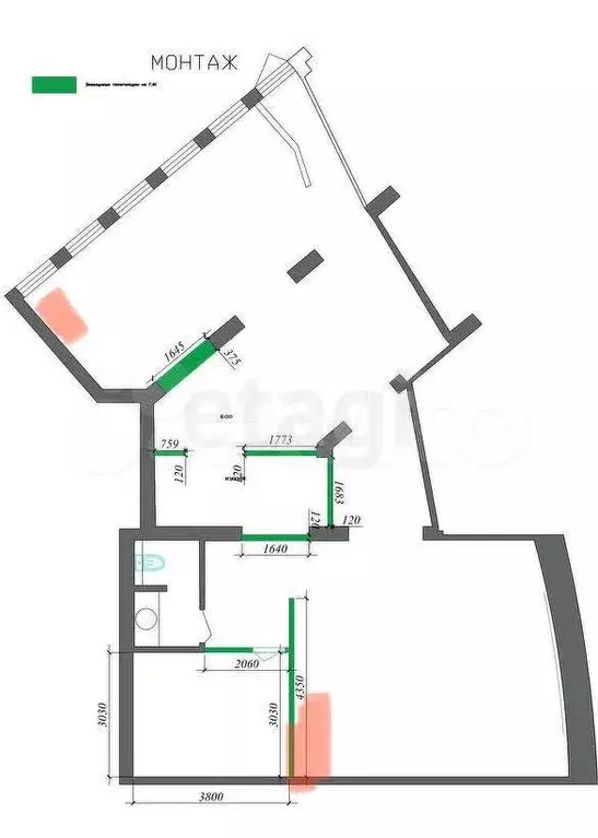 Продам помещение свободного назначения, 126.5 м - Фото 0