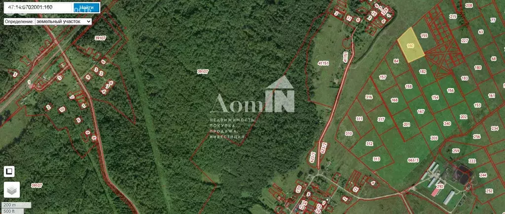 Участок в Копорское сельское поселение, деревня Широково, территория ... - Фото 1