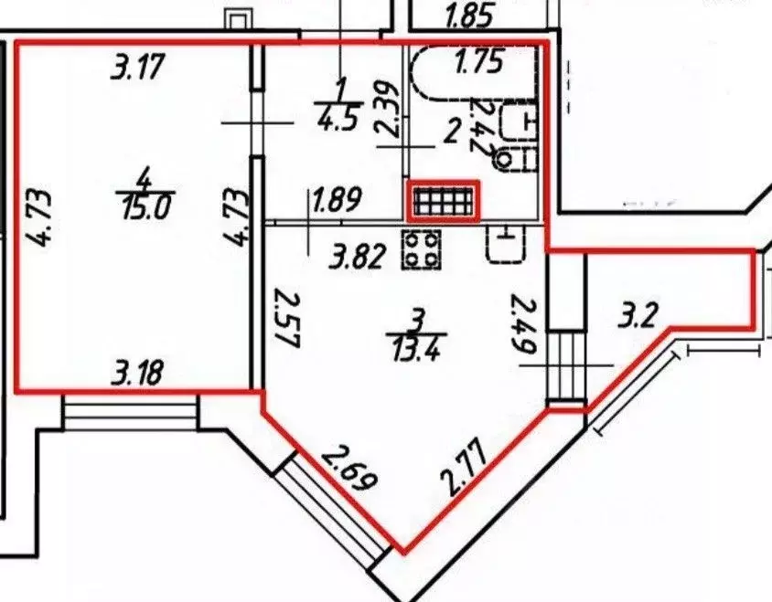 1-к кв. Санкт-Петербург Пулковское ш., 42к6 (36.6 м) - Фото 1