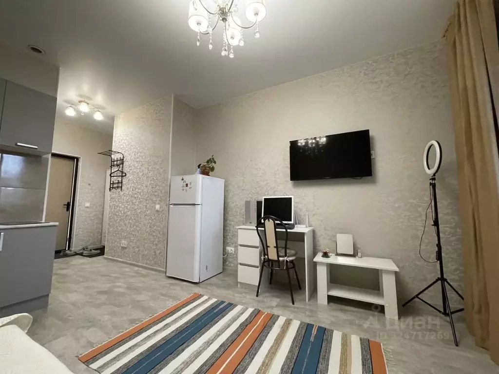 Студия Москва ул. Медовая Долина, 1к2 (20.0 м) - Фото 1