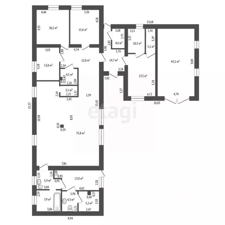 Дом в Башкортостан, Уфа ул. Листопадная, 31А (265 м) - Фото 1