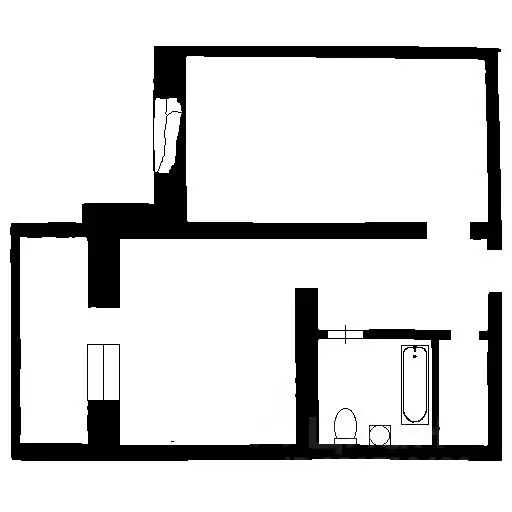 1-к кв. Татарстан, Казань просп. Победы, 100 (35.0 м) - Фото 2