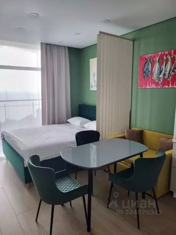 Студия Крым, Алушта ул. Западная, 4к2 (32.7 м) - Фото 1