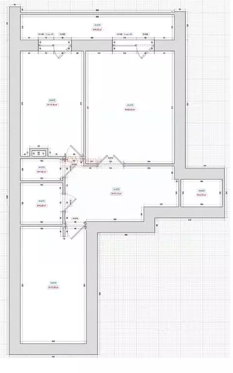 2-к кв. Смоленская область, Смоленск ул. 2-я Киевская, 18А (77.0 м) - Фото 2