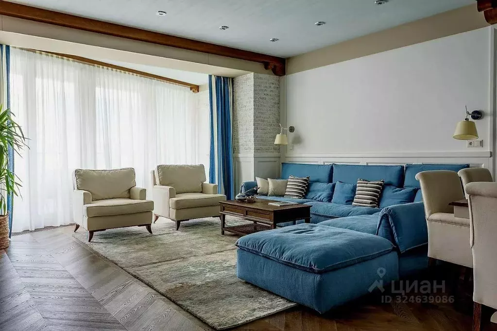 2-к кв. Крым, Ялта Приморский парк имени Гагарина кв-л, 1 (82.0 м) - Фото 1