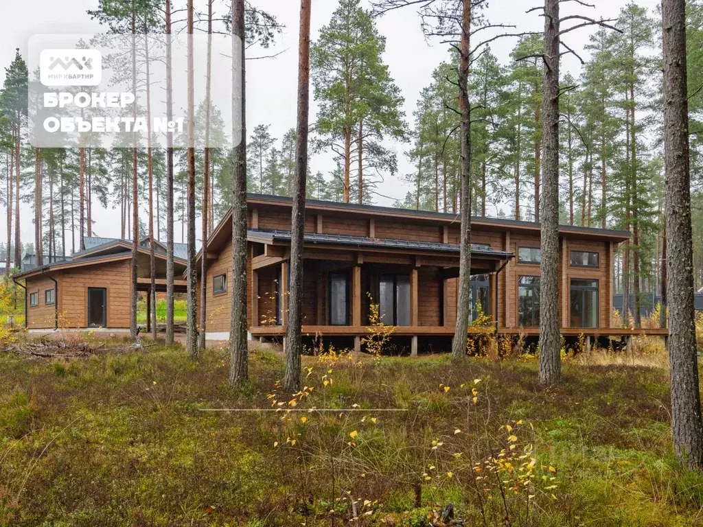 Дом в Ленинградская область, Выборгский район, Полянское с/пос, пос. ... - Фото 1