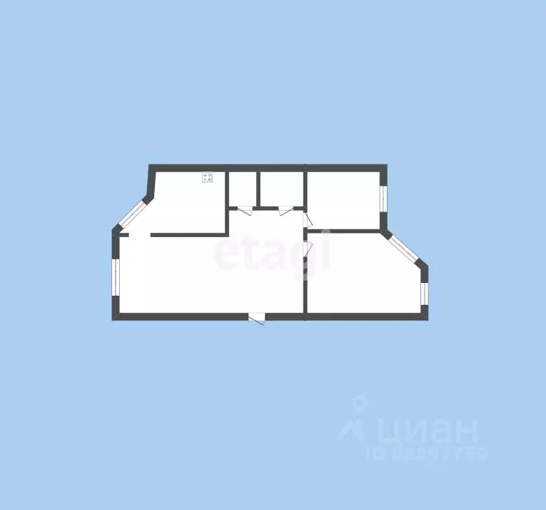 3-к кв. Карачаево-Черкесия, Черкесск Октябрьская ул., 378 (98.2 м) - Фото 1