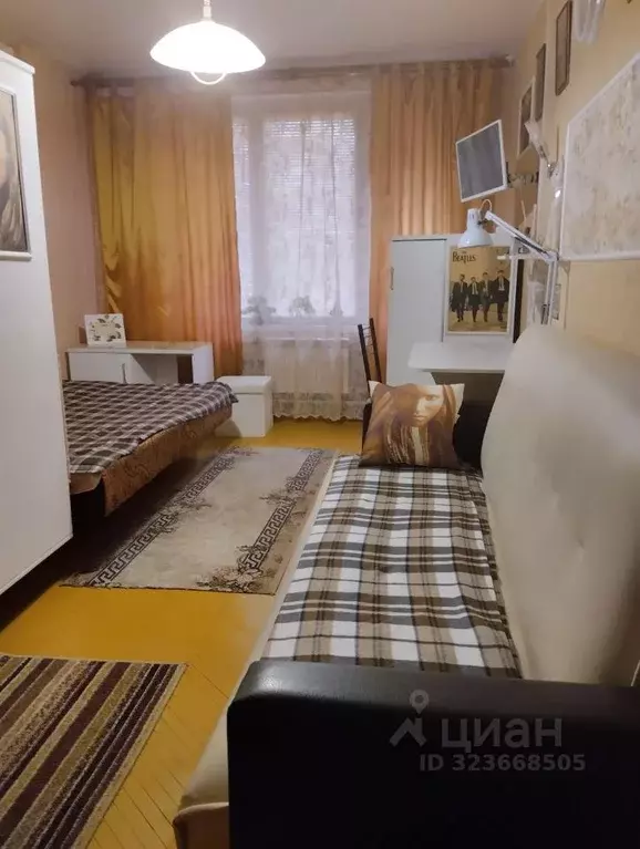 Комната Москва 3-я Владимирская ул., 19 (18.0 м) - Фото 2