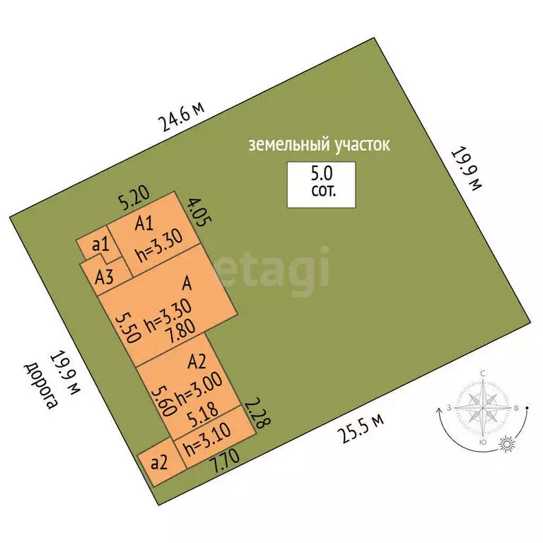 Дом в Орёл, Калужская улица (70 м) - Фото 0