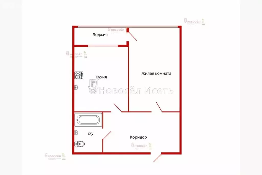 1-комнатная квартира: Екатеринбург, улица Краснолесья, 137 (43 м) - Фото 0