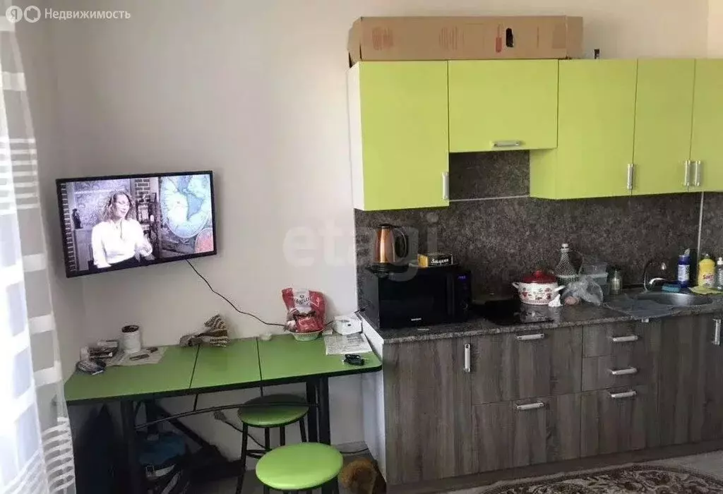 Квартира-студия: посёлок Придорожный, микрорайон Южный Город, ... - Фото 1