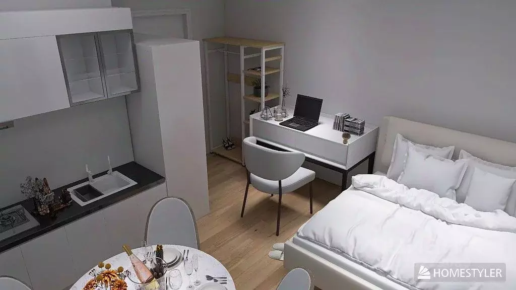 Студия Санкт-Петербург Кубинская ул., 34 (25.67 м) - Фото 1
