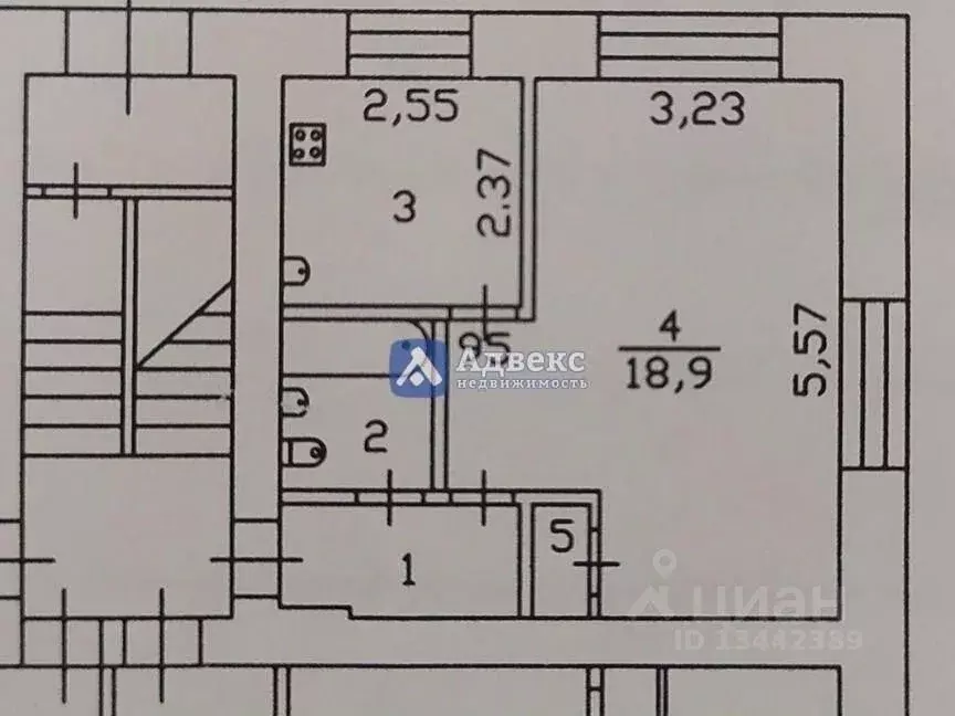 1-к кв. Тюменская область, Тюмень Жигулевская ул., 7 (31.6 м) - Фото 2