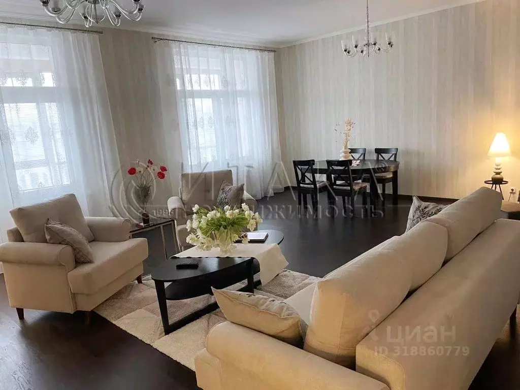 3-к кв. Санкт-Петербург Петрозаводская ул., 13 (125.12 м) - Фото 1