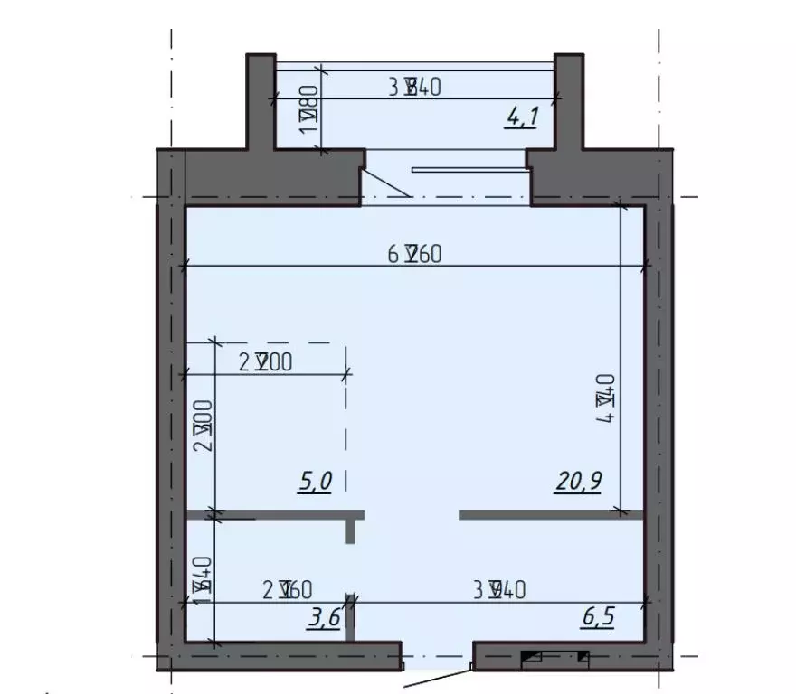 Продаётся 1-к квартира, 36.3 м - Фото 0