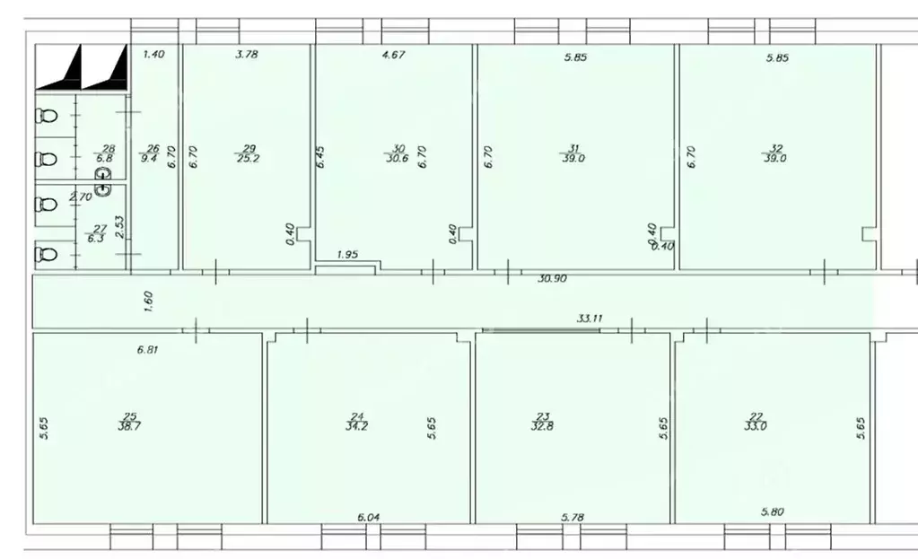 Офис в Санкт-Петербург проезд Петровская коса, 1к1 (295 м) - Фото 1
