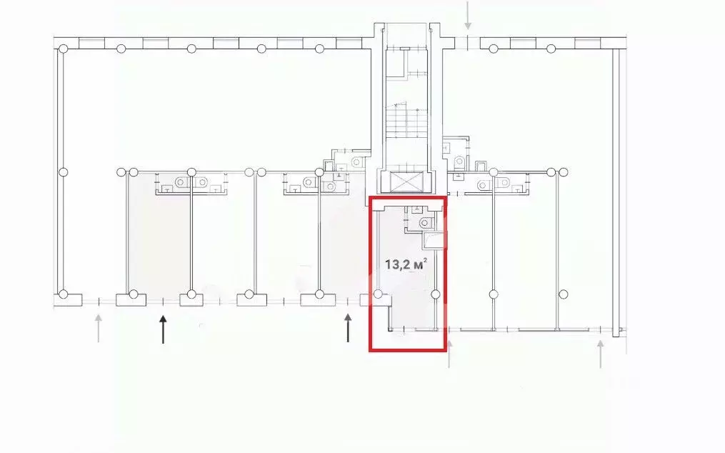 Помещение свободного назначения в Москва Планерная ул., 12К1 (13 м) - Фото 2