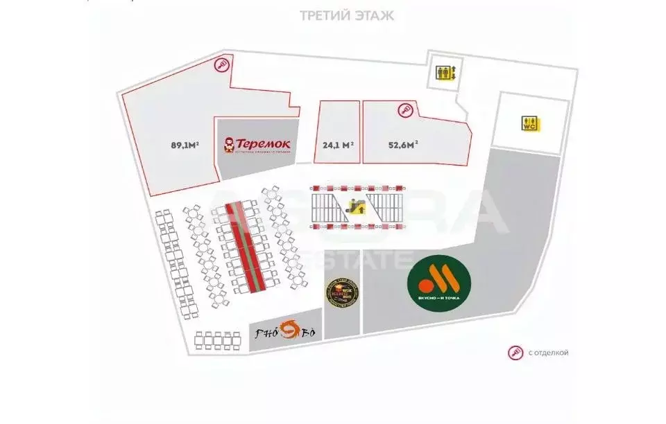 Торговая площадь в Москва Большая Семеновская ул., 17А (89 м) - Фото 1
