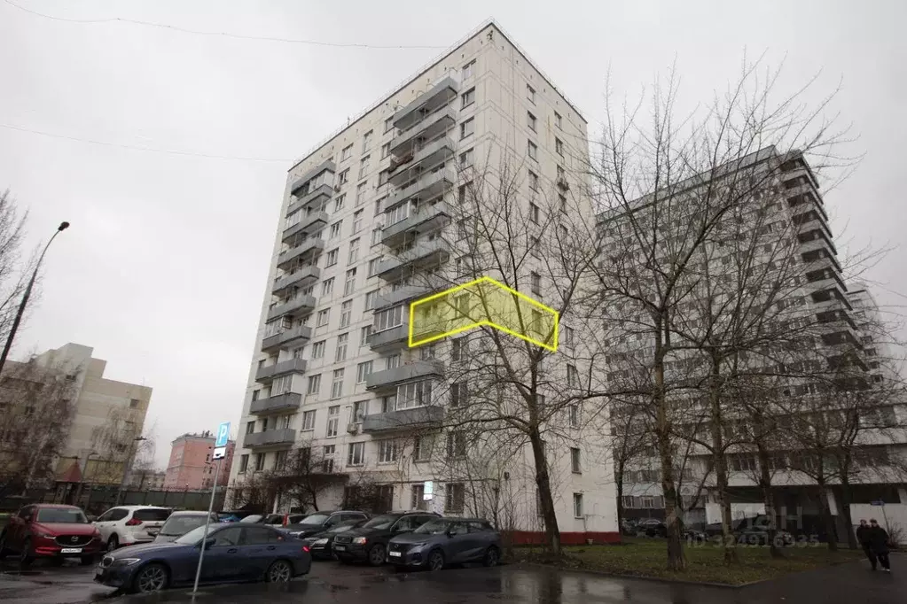 Свободной планировки кв. Москва Госпитальный пер., 8 (37.6 м) - Фото 2