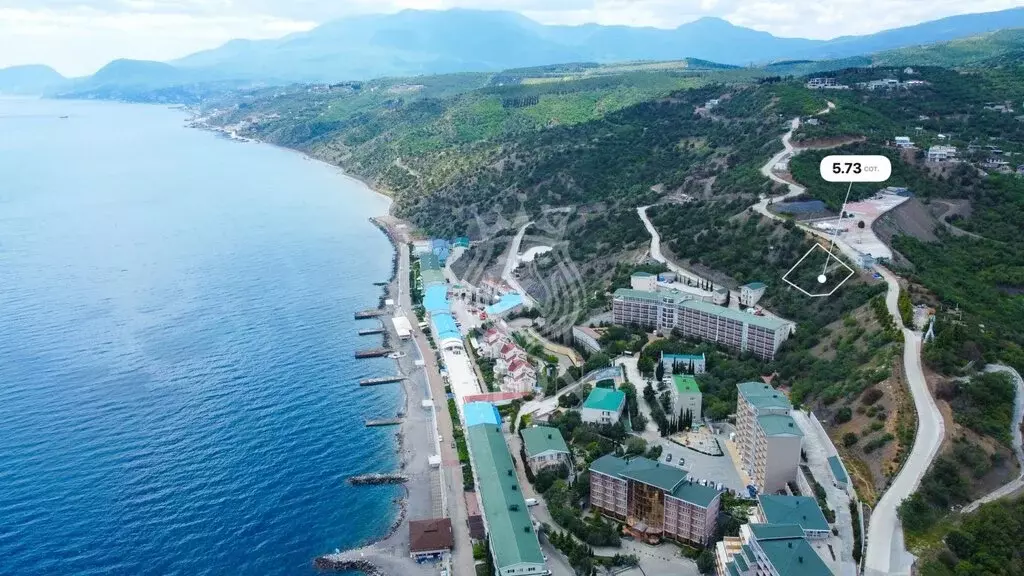 Участок в Республика Крым, муниципальный округ Алушта, посёлок ... - Фото 1