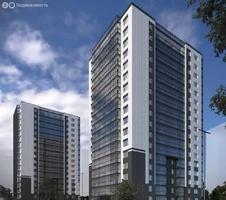 Квартира-студия: Красноярск, Судостроительная улица, 31И (32.3 м) - Фото 1