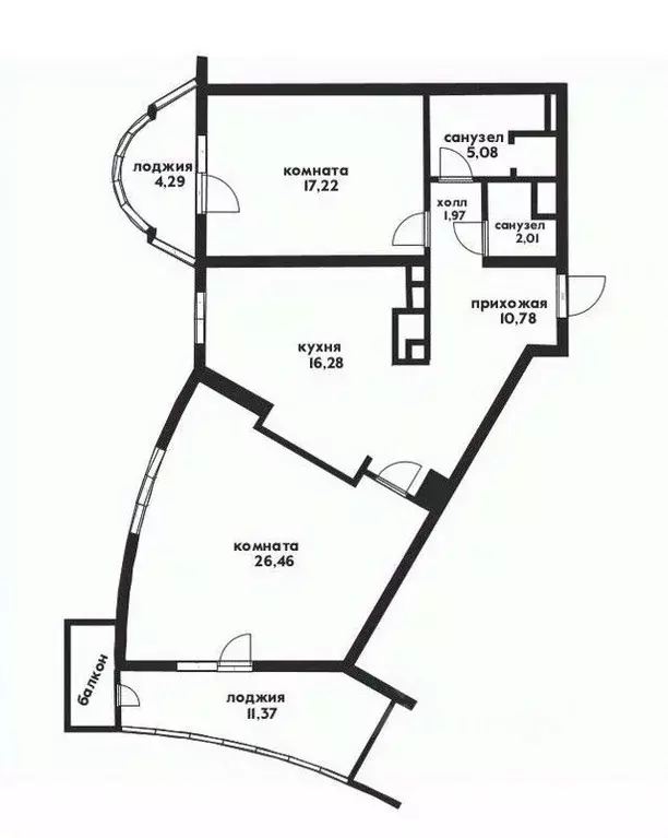 2-к кв. Краснодарский край, Геленджик Приморская ул., 30А (95.0 м) - Фото 2