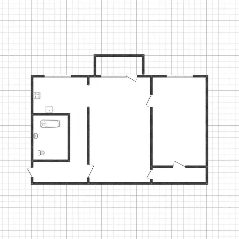 2-к кв. Иркутская область, Ангарск 12-й мкр, 11 (45.1 м) - Фото 2