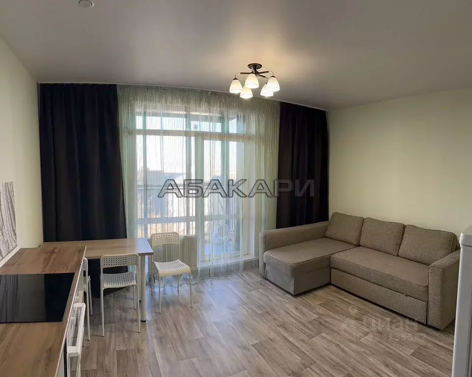 Студия Красноярский край, Красноярск Свободный просп., 66Рк1 (28.0 м) - Фото 1