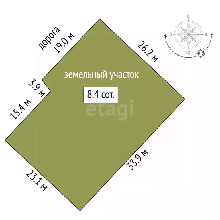 Участок в Крым, Бахчисарайский район, Скалистовское с/пос, Чаир ДСК 24 ... - Фото 1