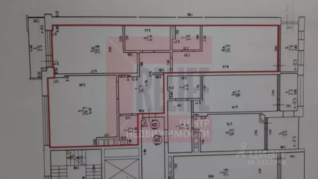 2-к кв. Калининградская область, Зеленоградск ул. Гагарина, 87 (101.9 ... - Фото 2