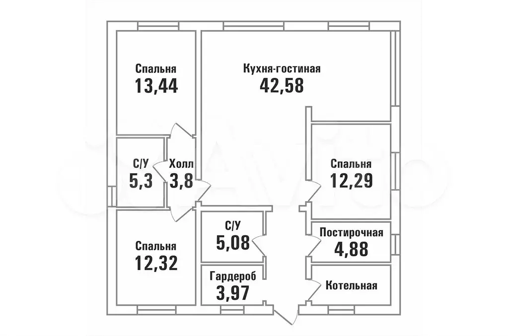 Дом 125 м на участке 6 сот. - Фото 0