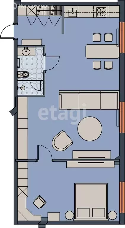 2-комнатная квартира: Севастополь, улица Шмидта, 7 (85.86 м) - Фото 1