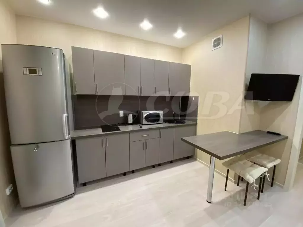 Студия Тюменская область, Тюмень ул. Дмитрия Менделеева, 2 (30.0 м) - Фото 1