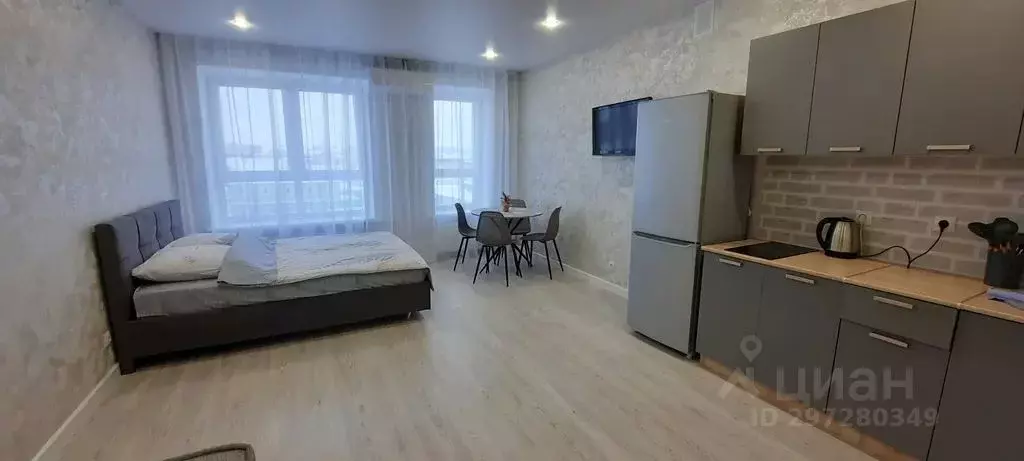 1-к кв. Татарстан, Казань ул. Анаса Тазетдинова, 4 (32.0 м) - Фото 1