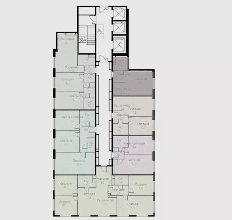 2-к кв. Москва ул. Наметкина, 10Д (36.8 м) - Фото 2