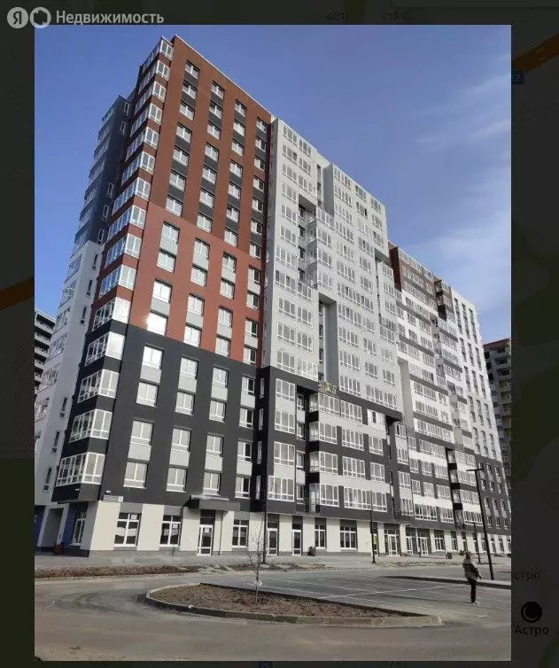 1-комнатная квартира: Дударева, улица Сергея Джанбровского, 1 (36.5 м) - Фото 1