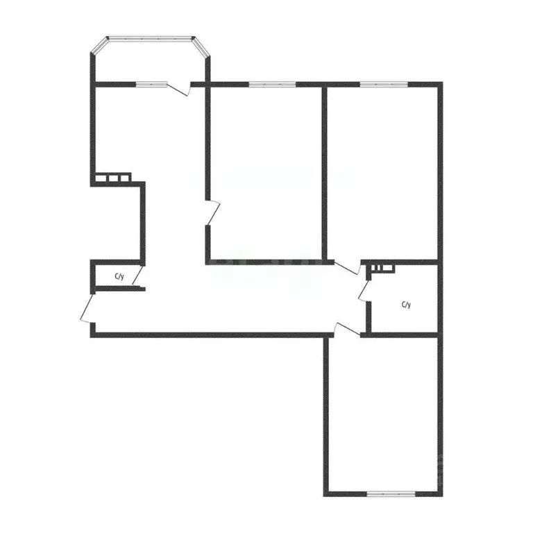 3-к кв. Курская область, Курск ул. 2-я Агрегатная, 57А (83.3 м) - Фото 1