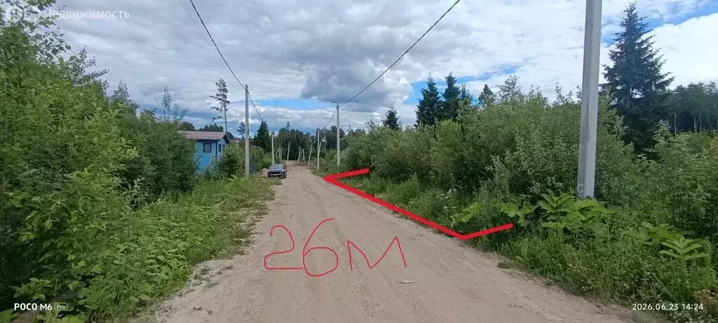 Участок в Куйвозовское сельское поселение, массив Керро (10 м) - Фото 1