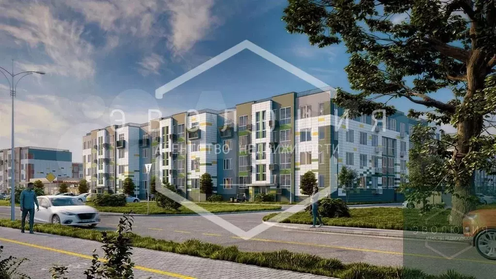 2-к. квартира, 62 м, 4/4 эт. - Фото 0