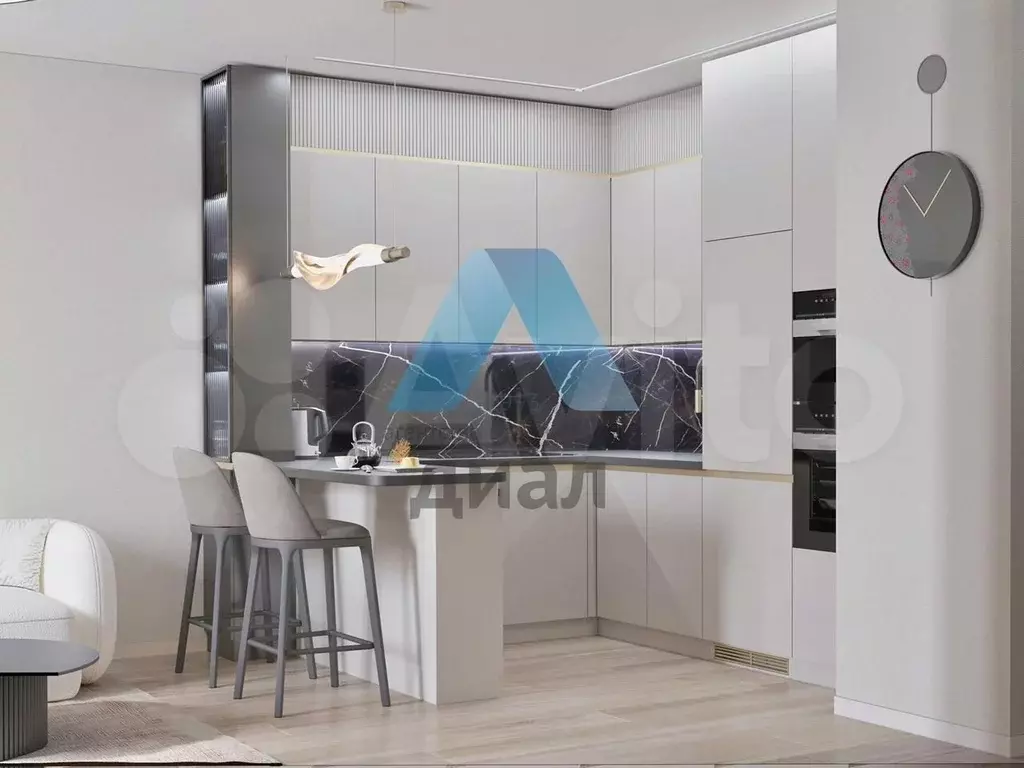 1-к. квартира, 50 м, 8/17 эт. - Фото 1