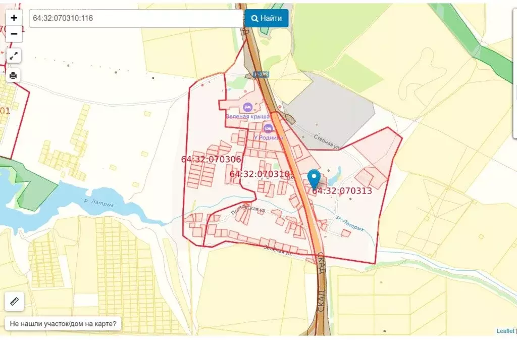 Участок в муниципальное образование Саратов, село Еремеевка, Зелёная ... - Фото 1