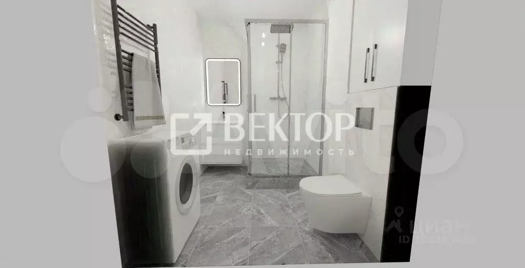 1-к кв. Костромская область, Кострома Малышково мкр, ул. Суслова, 4Б ... - Фото 1