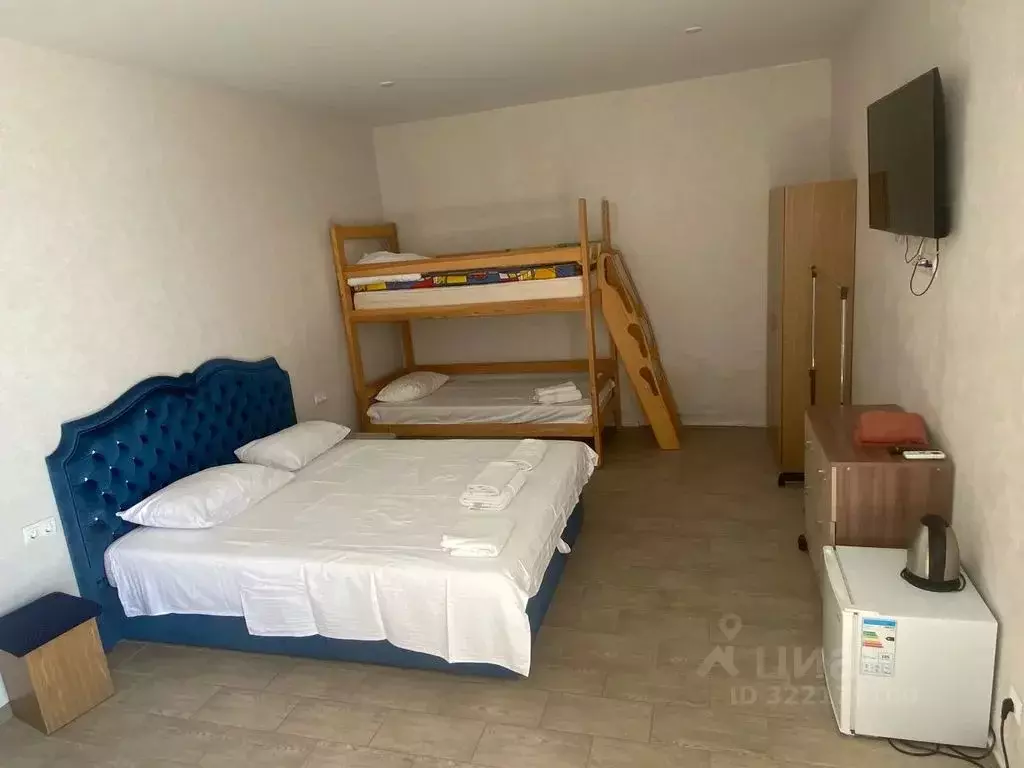 Комната Крым, Алушта муниципальный округ, пос. Семидворье пер. Имени ... - Фото 1