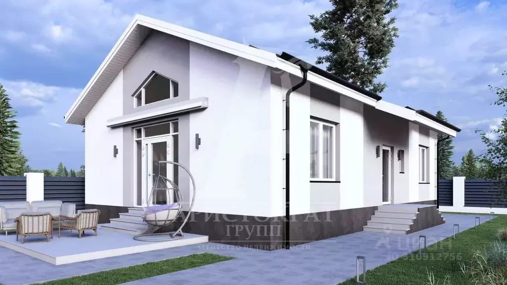 Дом в Ставропольский край, Ессентуки пос. Калинина, 2А (105 м) - Фото 1