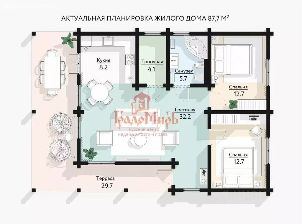 Дом в Владимирская область, Александровский муниципальный округ, ДПК ... - Фото 2