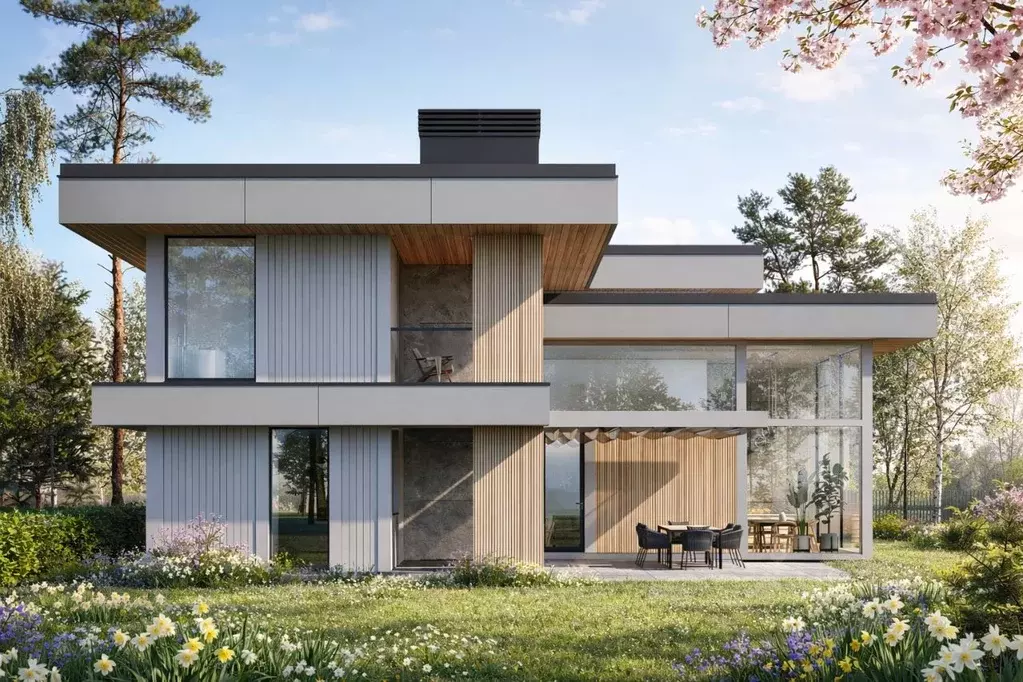 Коттедж в Ленинградская область, Всеволожский район, Морозовское ... - Фото 2