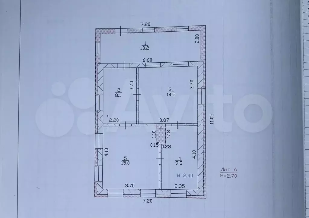 Дом 60,1 м на участке 5 сот. - Фото 0