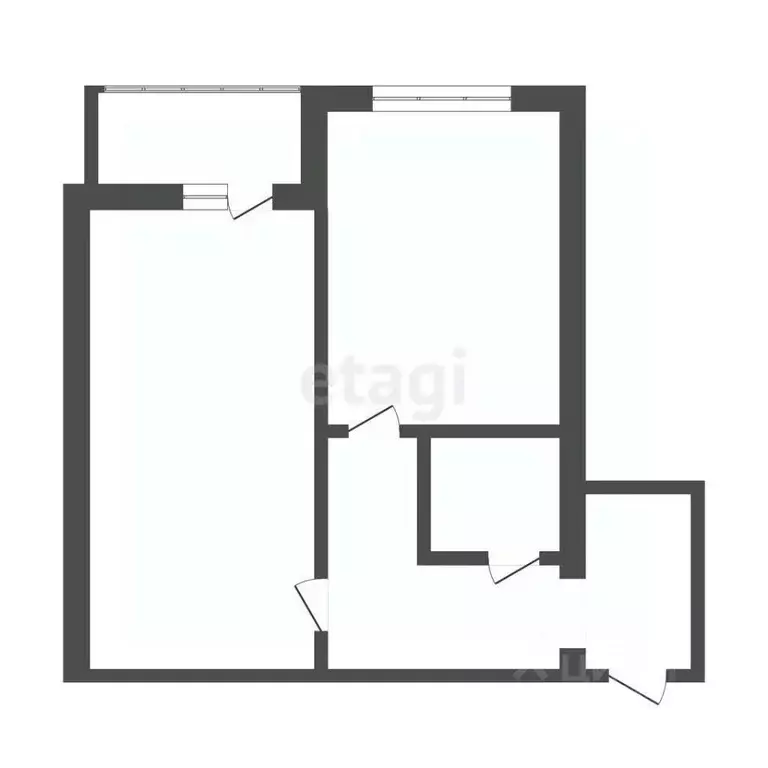 1-к кв. Тюменская область, Тюмень Олимпийская ул., 42к1 (54.7 м) - Фото 1