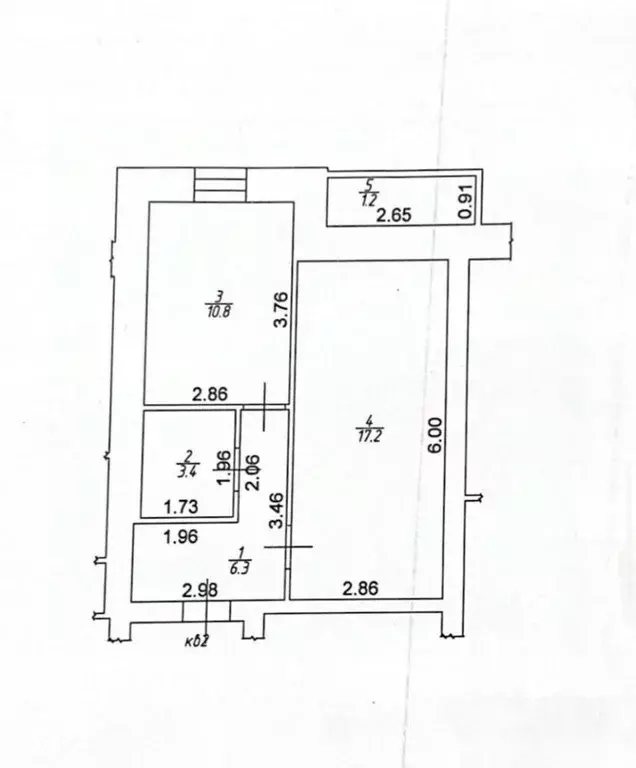 1-к кв. Татарстан, Арск ул. Красная Слобода, 70 (37.7 м) - Фото 1