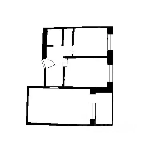 2-к кв. Башкортостан, Уфа Казанская ул., 12 (45.3 м) - Фото 2